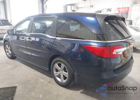 2018 Honda Odyssey Ex-L from USA, damaged, VIN 5FNRL6H77JB073386